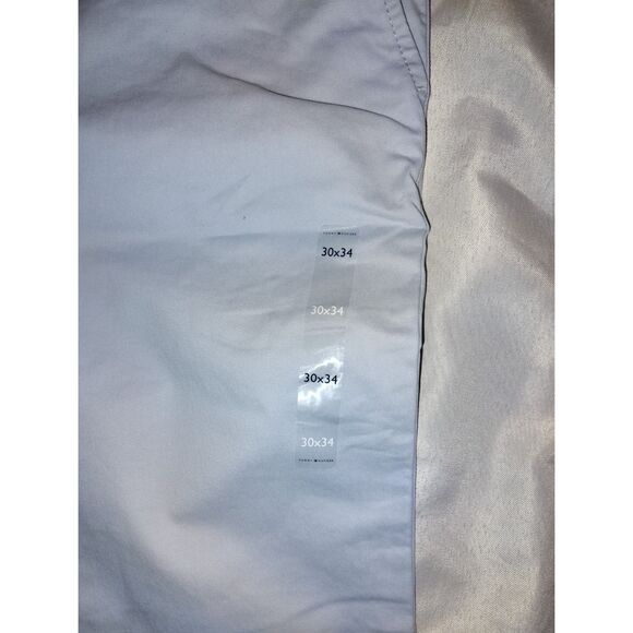 NWT Tommy Hilfiger THFlex Tommy Straight Chino Size 30x34 Breezy Blue 78JA567 - Picture 14 of 14